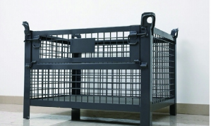 Angle Iron Framed Wire Mesh Bin