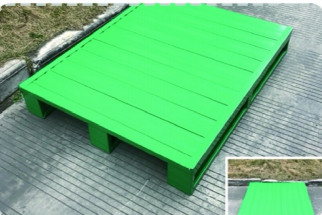 Full Deck Powder Coated Steel Pallet