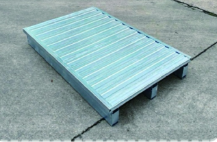 Full Deck Electroplated Steel Pallet