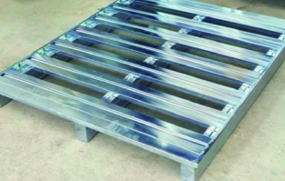 Half Deck Electroplated Steel Pallet