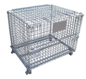 Storage cage with cover